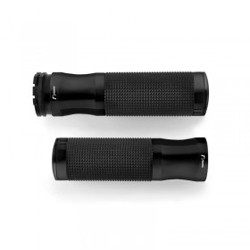 Poignées Rizoma Sport 25mm Chrome Harley-Davidson pour moto Vintage