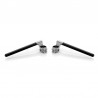 Guidons bracelets relevés Rizoma 41mm | Modif Moto