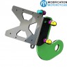 Support de plaque déporté Triumph Street Twin Access Design pour Café Racer et Scrambler