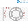 Couronne AFAM 41 dents acier standard Triumph Street Twin AFAM pour Café Racer et Scrambler
