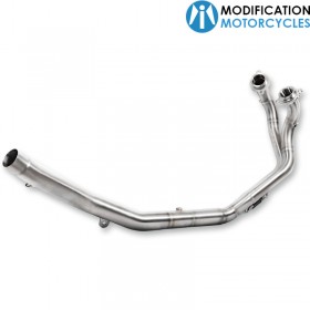 Collecteur Akrapovic inox pour Honda CRF1000L Africa Twin 2016 - 2019