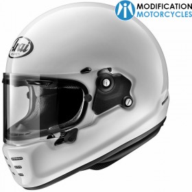 Casque intégral ARAI Concept-X Blanc Arai Helmet pour Café Racer et Scrambler