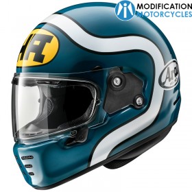 Casque intégral ARAI Concept-X HA Blue Arai Helmet pour Café Racer et Scrambler