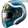 Casque intégral ARAI Concept-X HA Blue Arai Helmet pour Café Racer et Scrambler