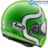 Casque intégral ARAI Concept-X HA Green Arai Helmet pour Café Racer et Scrambler