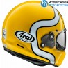 Casque intégral ARAI Concept-X HA Yellow Arai Helmet pour Café Racer et Scrambler