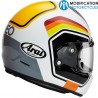 Casque intégral ARAI Concept-X Number White Arai Helmet pour Café Racer et Scrambler
