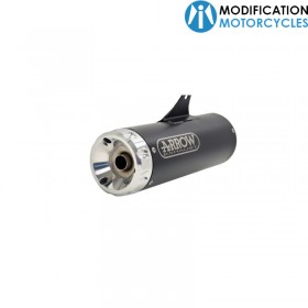 Silencieux Arrow Slip-On Rebel embout Aluminium pour Kawasaki Z900RS Arrow Exhaust pour Café Racer