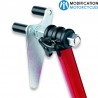Béquille de stand AV universelle avec supports rouleaux