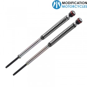 Cartouches fourche JBH12 Triumph Street Twin Bitubo pour Café Racer et Scrambler