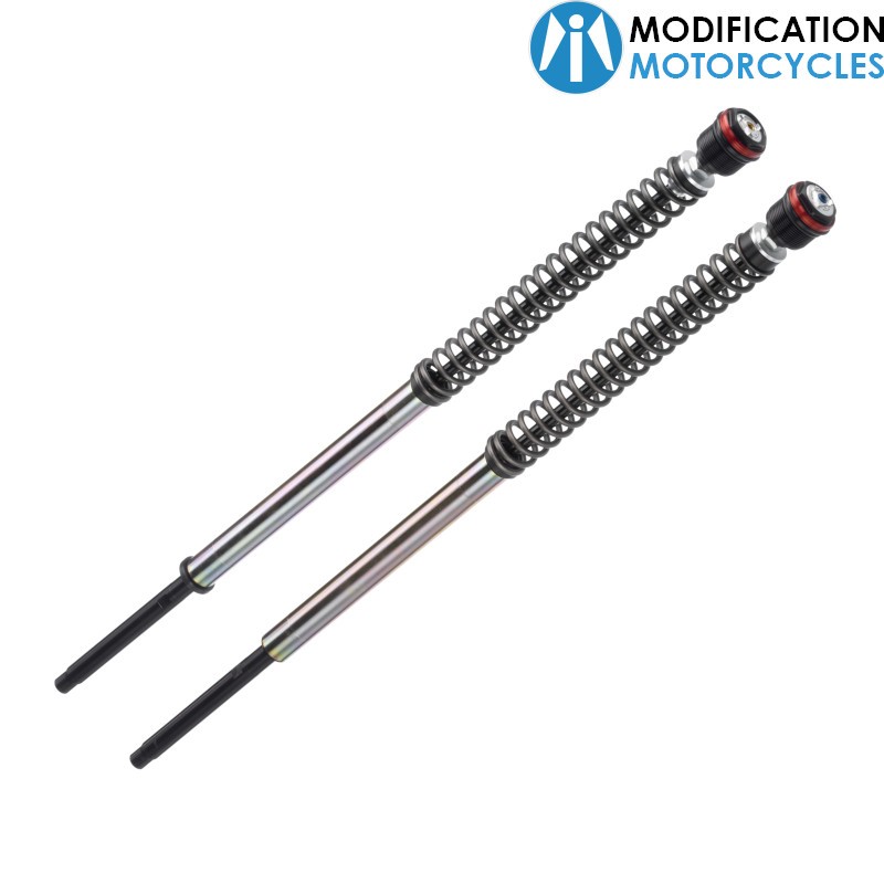 Cartouches fourche JBH12 Triumph Street Twin Bitubo pour Café Racer et Scrambler