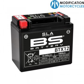 Batterie Plomb BTX12 pour Triumph Modern Classics BS Battery pour Café Racer et Scrambler