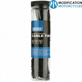 200 colliers rilsan (colson) en nylon noir