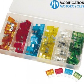 Boite de 120 fusibles moto taille standard