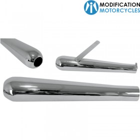 Silencieux Roadhawk '60s Megaphone chromé