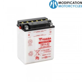 Batterie YB14-A2 conventionnelle pour Honda CB 750 Seven Fifty pour moto Vintage