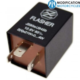 Centrale clignotante 12V/21W 3 pôles Bihr pour Café Racer et Scrambler