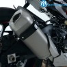 Protection de silencieux en polypropylène noir pour votre Yamaha Ténéré 700 ou T7 R&G