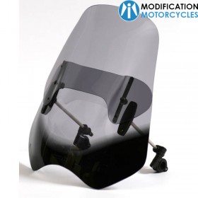 Pare-brise Hauteur réglable Triumph Street Twin MRA Windshields pour Café Racer et Scrambler