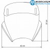 Pare-brise Tourisme Vario MRA Windshields pour Café Racer et Scrambler