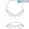 Pare-brise V-Flow Z MRA Windshields pour Café Racer et Scrambler