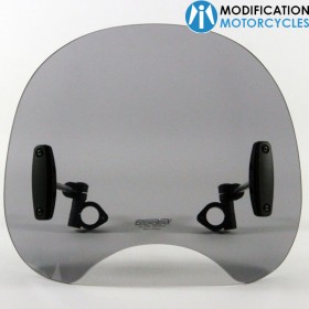 Saute-vent Roadshield Classic Triumph MRA Windshields pour Café Racer et Scrambler