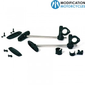 Set de fixation parebrise saute-vents MRA Windshields pour Café Racer et Scrambler