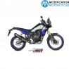 Silencieux Oval Carbone Mivv pour Yamaha Ténéré 700
