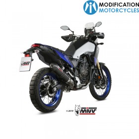 Silencieux Oval Carbone Mivv pour Yamaha Ténéré 700