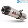 Silencieux Oval Titane avec embout carbone Yamaha Ténéré 700 ou T7 Mivv Exhausts