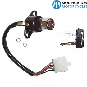 Contacteur à clé Honda CB250 Bihr pour Café Racer et Scrambler