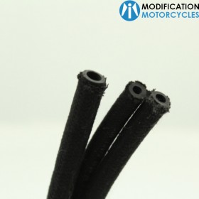 Durit d'essence noire NBR compatible injection (1m) pour moto Vintage
