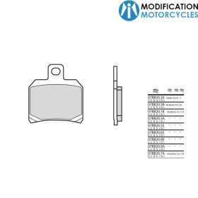 Plaquettes de freins AR origine pour V7