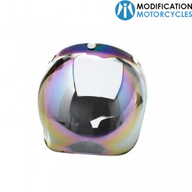 Visière Bubble Chrome Rainbow avec charnière Vintage
