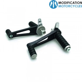 Commandes universelles noires avec repose-pieds Vintage