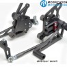 Commandes reculées multi-position Yamaha XSR900 pour préparation et customisation moto Vintage