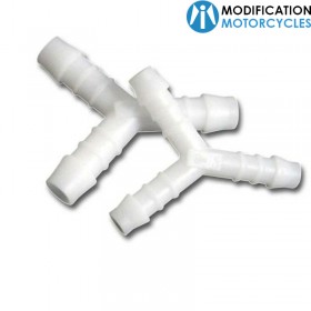 Raccord plastique en Y pour moto Vintage