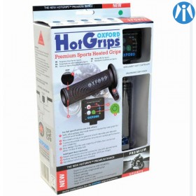 Poignées chauffantes HOT GRIPS Sport pour moto Vintage