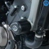 Tampons aéro avant Yamaha XSR900 pour préparation et customisation moto Vintage