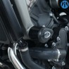 Tampons aéro avant Yamaha XSR900 pour préparation et customisation moto Vintage