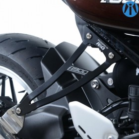 Patte de fixation de silencieux noire Kawasaki Z900RS pour moto Vintage