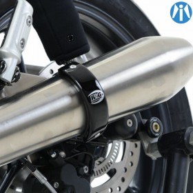 Protection silencieux Triumph Street Twin R&G pour Café Racer et Scrambler