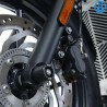 Protection fourche Triumph Street Twin R&G pour Café Racer et Scrambler
