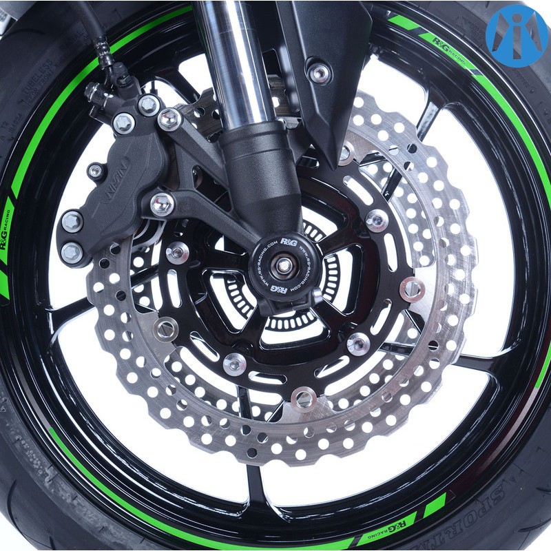Protection de fourche noire Kawasaki Z900RS pour moto Vintage