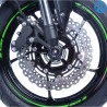 Protection de fourche noire Kawasaki Z900RS pour moto Vintage