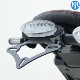 Support de plaque Yamaha XSR900 pour préparation et customisation moto Vintage