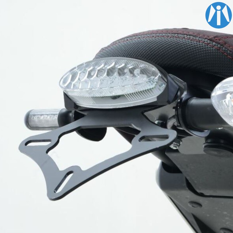 Support de plaque Yamaha XSR900 pour préparation et customisation moto Vintage