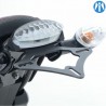 Support de plaque Yamaha XSR900 pour préparation et customisation moto Vintage
