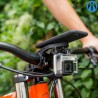 Support de montage universel Smartphone sur guidon pour moto Vintage