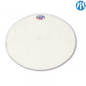 Plaque numéro frontale UFO Oval blanc UFO Plast pour Café Racer et Scrambler